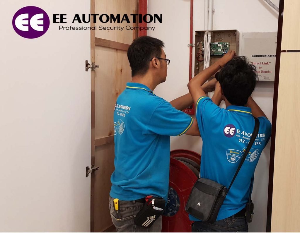 alarm checking troubleshoot in kajang